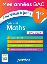 Mes annees bac : specialite mathematiques  -  1re  -  bac 2024 (edition 2023)