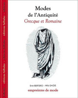 Modes de l'antiquite grecque et romaine