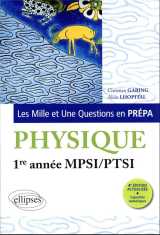 1re annee mpsi-ptsi - physique (4e edition)