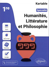 Kartable : specialite humanites, litterature et philosophie  -  1re (edition 2023)