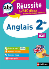 Abc du bac reussite : anglais  -  2de (edition 2023)