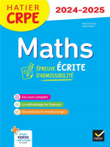 Mathematiques  -  crpe  -  epreuve ecrite d'admissibilite (edition 2024/2025)