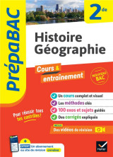 Prepabac cours et entrainement : histoire-geographie  -  2de