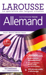 Dictionnaire larousse poche  -  francais-allemand / allemand-francais
