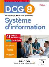 Dcg 8 : systeme d'information - 41 fiches de revision (2e edition)