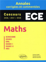 Mathematiques  -  concours  -  ece (edition 2018)