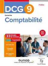 Dcg 9 : comptabilite  -  fiches de revision (edition 2023/2024)