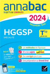 Annabac : specialite hggsp  -  terminale generale  -  sujets et corriges