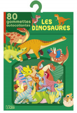 Les dinosaures  -  80 gommettes autocollantes