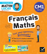 C'est simple avec maitre lucas : francais et maths  -  cm1  -  cahier de revision et d'entrainement