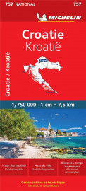 Carte nationale europe - carte nationale croatie / kroatie