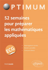 52 semaines pour preparer les mathematiques appliquees en ecg