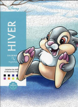 Coloriages mysteres disney - hiver