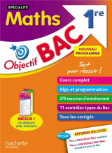 Objectif bac : specialite maths  -  1re