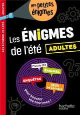 Les énigmes de l'été adultes - cahier de vacances 2024