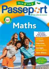 Passeport : maths - de la 4e a la 3e