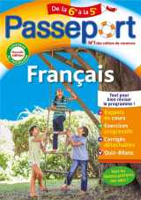 Passeport - francais - de la 6e a la 5e - cahier de vacances 2024