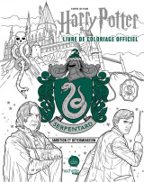 Harry potter - serpentard - le livre de coloriage officiel - ambition et determination