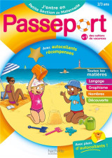 Passeport - j-entre en petite section de maternelle 2/3 ans - cahier de vacances 2024