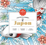 Les petits carres d-art-therapie japon nouvelle edition - 100 coloriages
