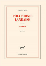 Polyphonie landaise precede de paratge