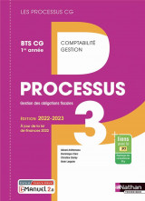 Processus 3 - bts cg 1ere annee (les processus cg) livre + licence eleve - 2022