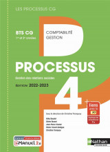 Processus 4 - bts cg 1ere et 2eme annees (les processus cg) livre + licence eleve - 2022