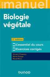 Mini manuel - t01 - mini manuel de biologie vegetale - 3e ed. - cours + qcm