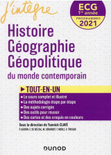 Ecg 1re annee histoire geographie geopolitique - 2021 - tout-en-un
