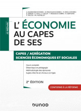L-economie au capes de sciences economiques et sociales - 2e ed.