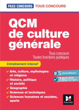 Pass-concours - qcm de culture generale - tous concours - 7e edition - entrainement