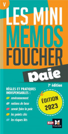 Les mini memos foucher -  paie - 7e edition - revision