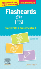 Flashcards ifsi  -  toute l'ue 2 du semestre 1  -  entrainement intensif