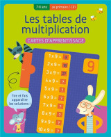 Cartes d-apprentissage - les tables de multiplication (7-8 a.) - 2e primaire/ce1