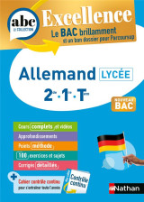 Abc du bac excellence : allemand  -  2de, 1re, terminale (edition 2024)