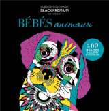 Carnet black premium  -  bebes animaux