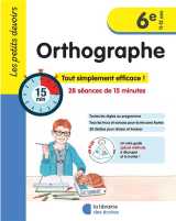 Les petits devoirs : orthographe - 6e (edition 2023)