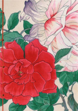 Roses dans l'estampe japonaise
