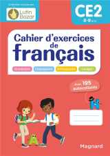 Cahier d'exercices de francais ce2 - un cahier concu par lutin bazar