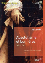 Absolutisme et lumieres  -  1652-1783
