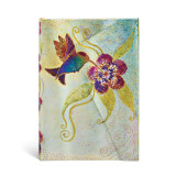 Carnet à couverture rigide colibri - mini - ligné - 176 p.