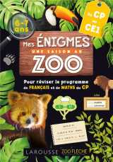 Mes enigmes  -  une saison au zoo  -  du cp au ce1