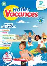 Hatier vacances - cahier de vacances 2024 toutes les matières - de la 3e à la 2de