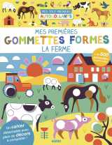 Mes tout premiers autocollants - mes premières gommettes formes - la ferme