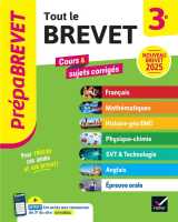 Prépabrevet - tout le brevet 2025 - 3e (toutes les matières)