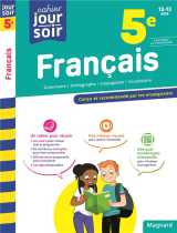Cahier du jour / cahier du soir : francais - 5e