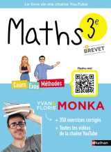 Mathematiques - 3e avec yvan monka (edition 2023)