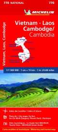 Carte nationale vietnam laos cambodge / vietnam laos cambodia