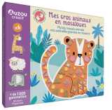 Mon coffret d'artiste - mes gros animaux en mosaïques