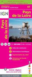 Nr07 pays de la loire  1/250 000